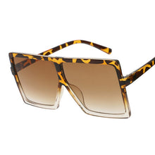 Load image into Gallery viewer, Sunglasses Square Women Sun Glasses Female Eyewear Eyeglasses Plastic Frame Clear Lens UV400 Shade Fashion Driving New