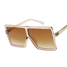 Load image into Gallery viewer, Sunglasses Square Women Sun Glasses Female Eyewear Eyeglasses Plastic Frame Clear Lens UV400 Shade Fashion Driving New