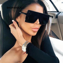 Load image into Gallery viewer, Sunglasses Square Women Sun Glasses Female Eyewear Eyeglasses Plastic Frame Clear Lens UV400 Shade Fashion Driving New