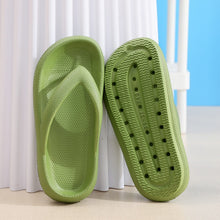 Load image into Gallery viewer, Rimocy Soft Sole Platform Flip Flops Women Clip Toe Eva Non-Slip Cloud Slippers Woman 2022 Summer Thick Bottom Bathroom Slides
