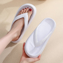 Load image into Gallery viewer, Rimocy Soft Sole Platform Flip Flops Women Clip Toe Eva Non-Slip Cloud Slippers Woman 2022 Summer Thick Bottom Bathroom Slides
