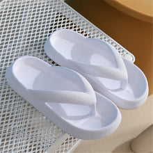 Load image into Gallery viewer, Rimocy Soft Sole Platform Flip Flops Women Clip Toe Eva Non-Slip Cloud Slippers Woman 2022 Summer Thick Bottom Bathroom Slides
